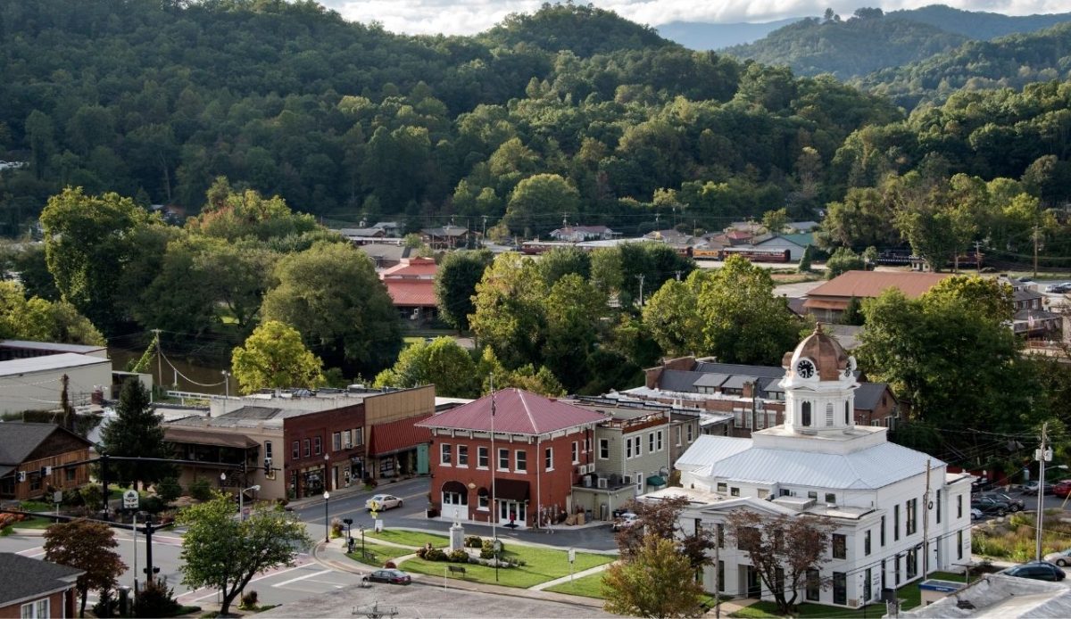 Downtown Bryson City, North Carolina                                  