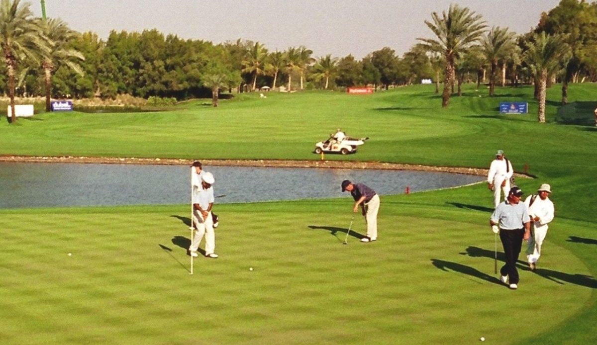 Dubai golf, United Arab Emirates                         