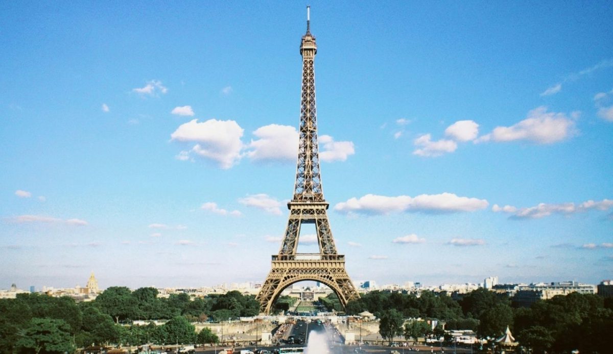 Eiffel Tower in Paris, France            