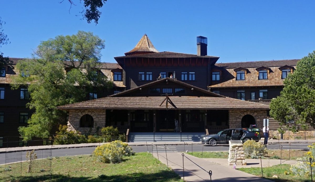El Tovar Dining Room on Grand Canyon Village, Arizona                      