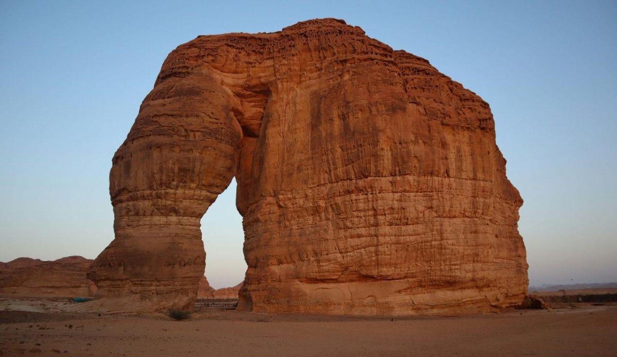 Elephant Rock, Al-'Ula, Saudi arabia      