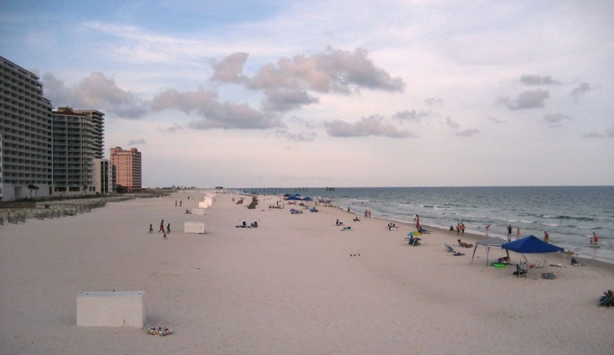 Gulf Shores Main Public Beach, Alabama                              