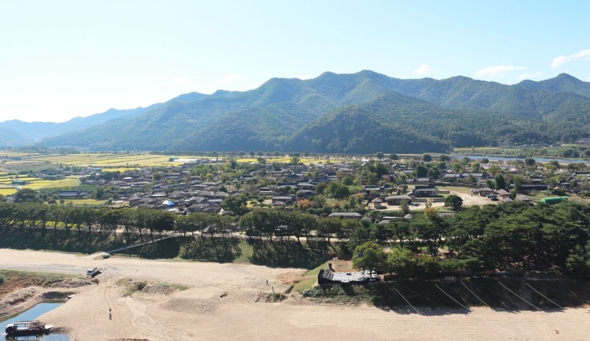 Hahoe Folk Village, Andong, South Korea                