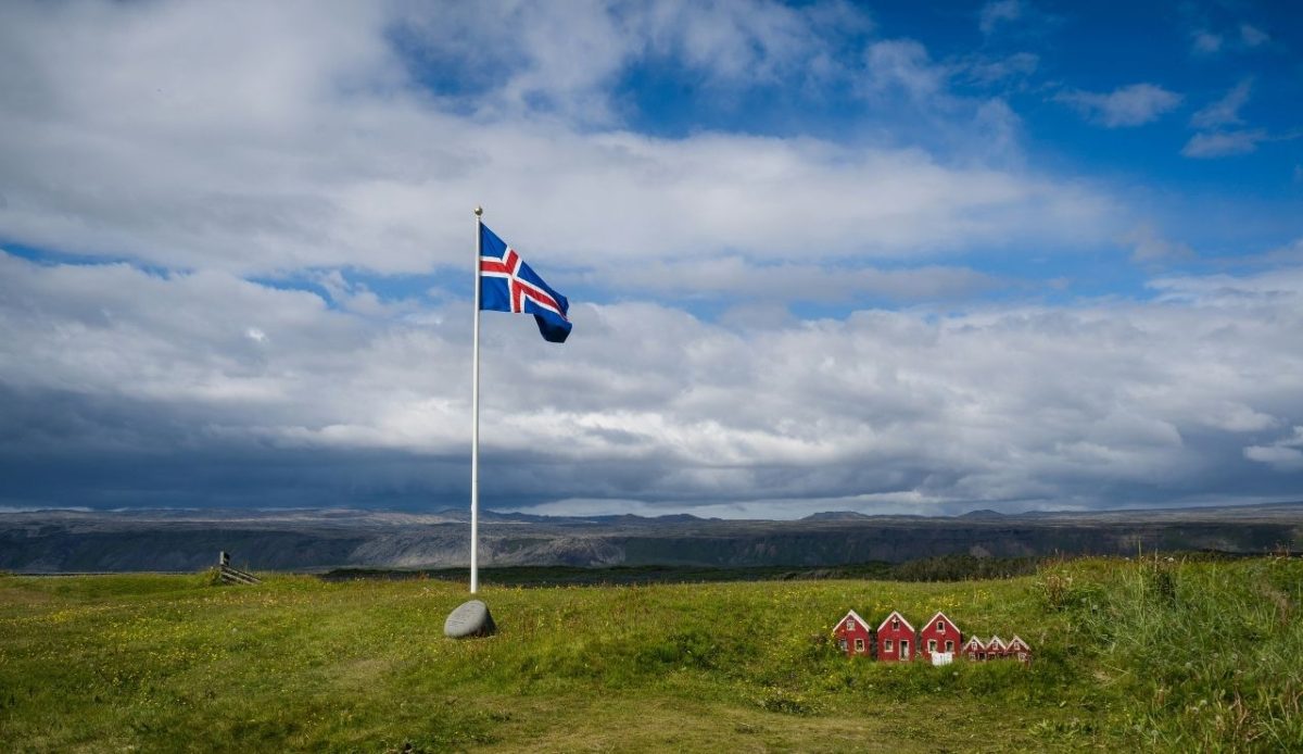 Iceland flag               