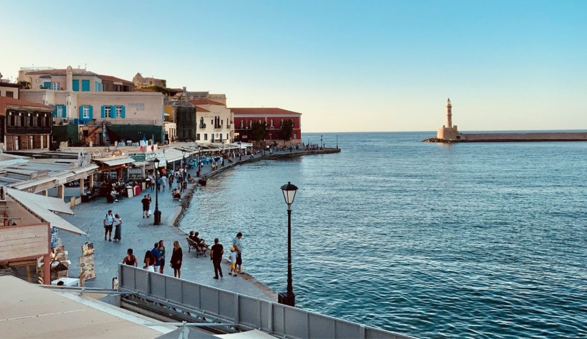 Lighthouse of Chania, Crete, Greece              