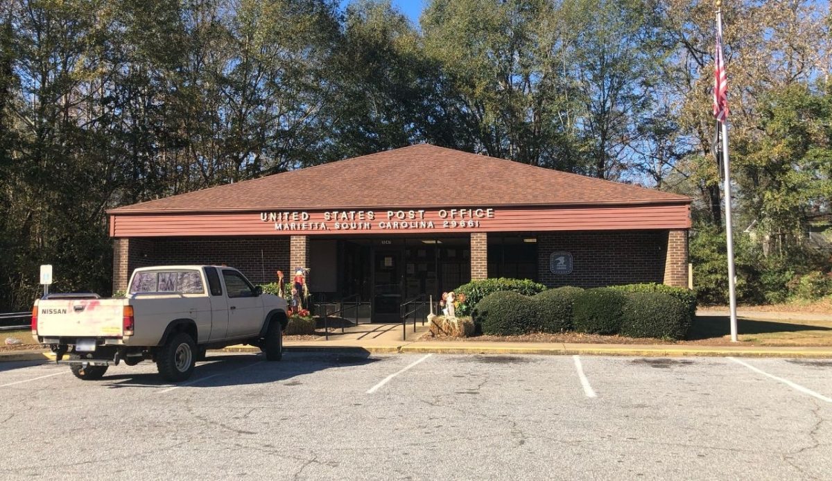 Marietta post office, South Carolina                