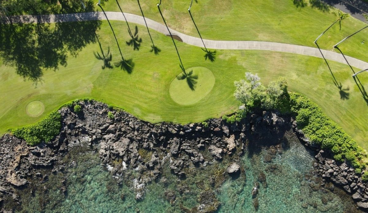 Maui golf , Hawaii, USA                 