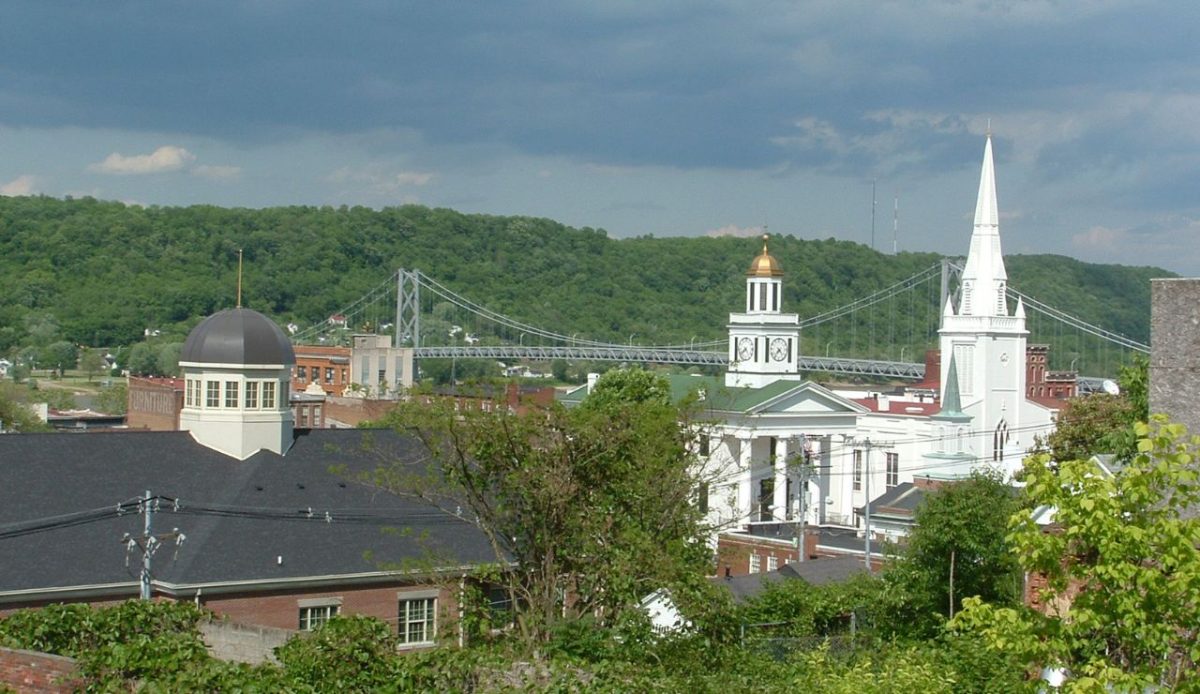 Maysville skyline        
