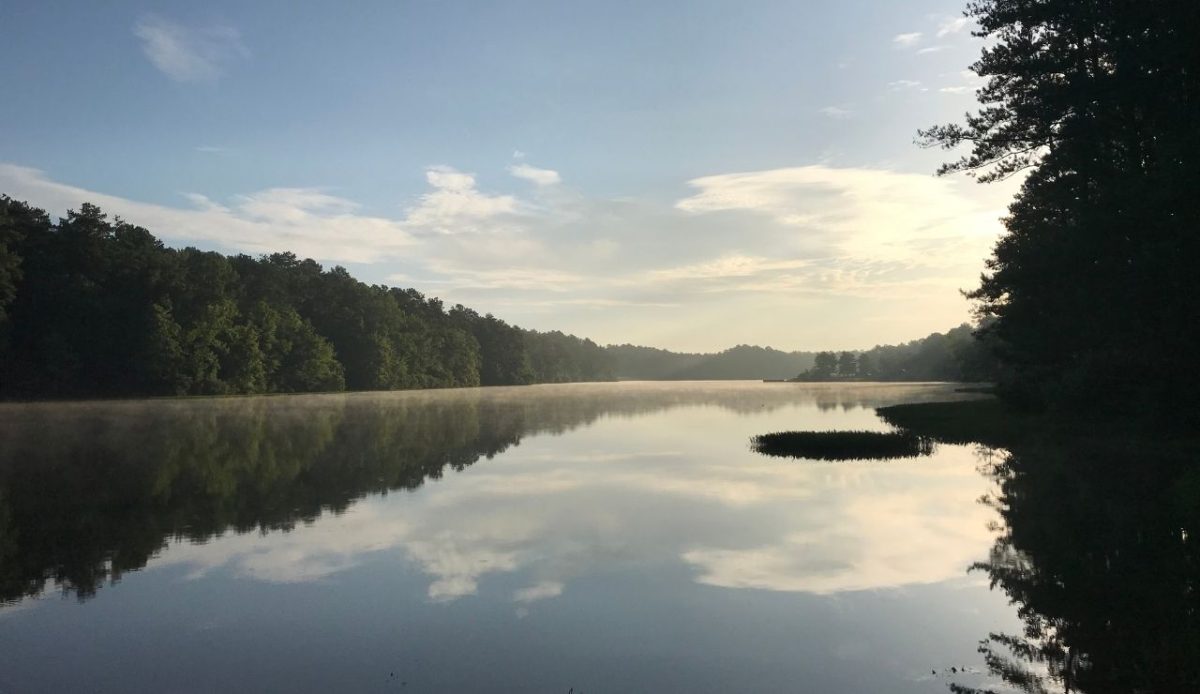 Oak Mountain Lake, Oak Mountain State Park, Alabama    