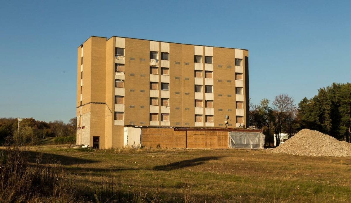 One of the last surviving Kutsher’s Hotel and Country Club buildings in 2015,New York         