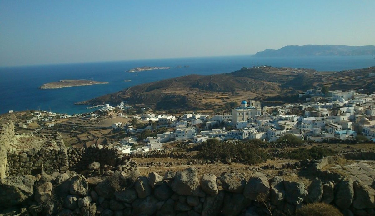 Port of Kimolos, greece       