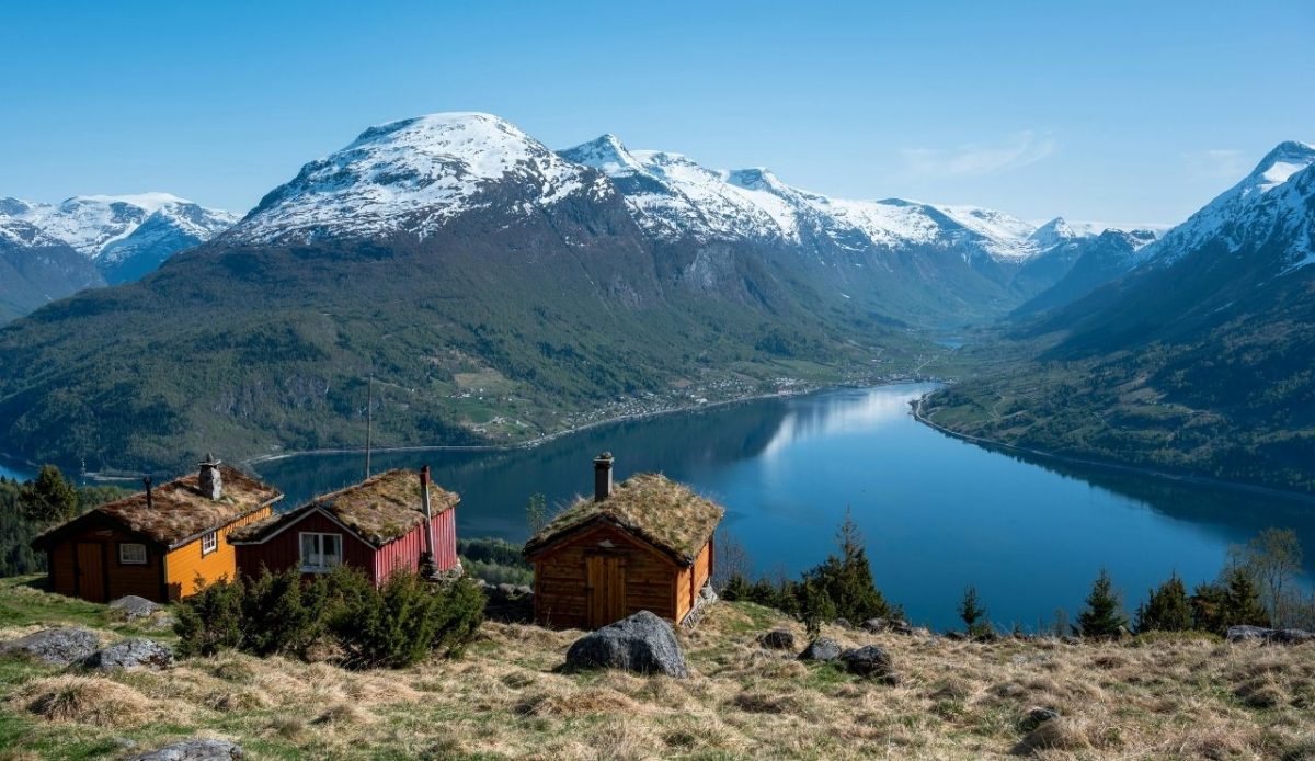 Rakssetra hike in Loen, Vestland, Norway                     