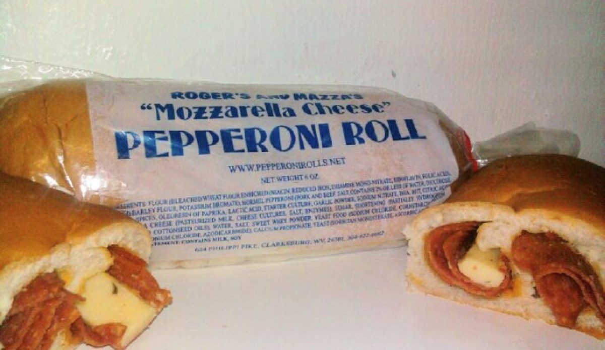 Rogers and Mazza pepperoni roll        