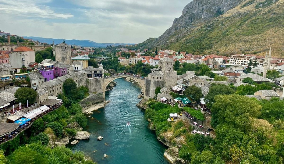 Stari Most, Mostar, Bosnia Herzegovina                             