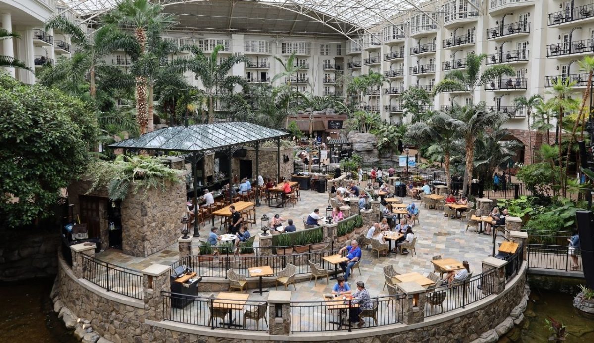 The Cascades Atrium of Gaylord Opryland Resort, Tennessee                  