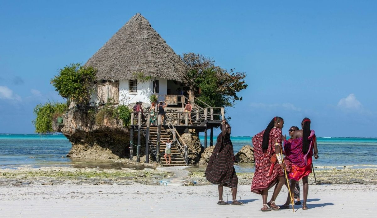 The Rock Restaurant, Zanzibar, Tanzania, 