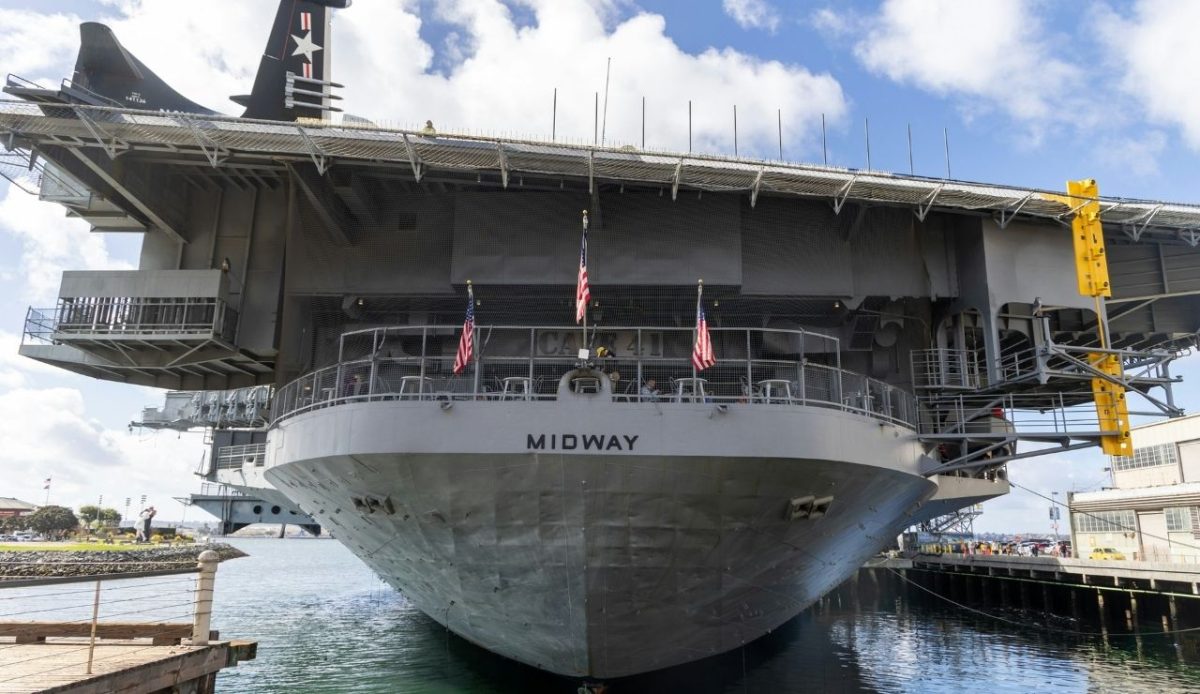 USS Midway Aircraft Carrier,USS Midway Museum, North Harbor Drive,San Diego Museum, California,USA