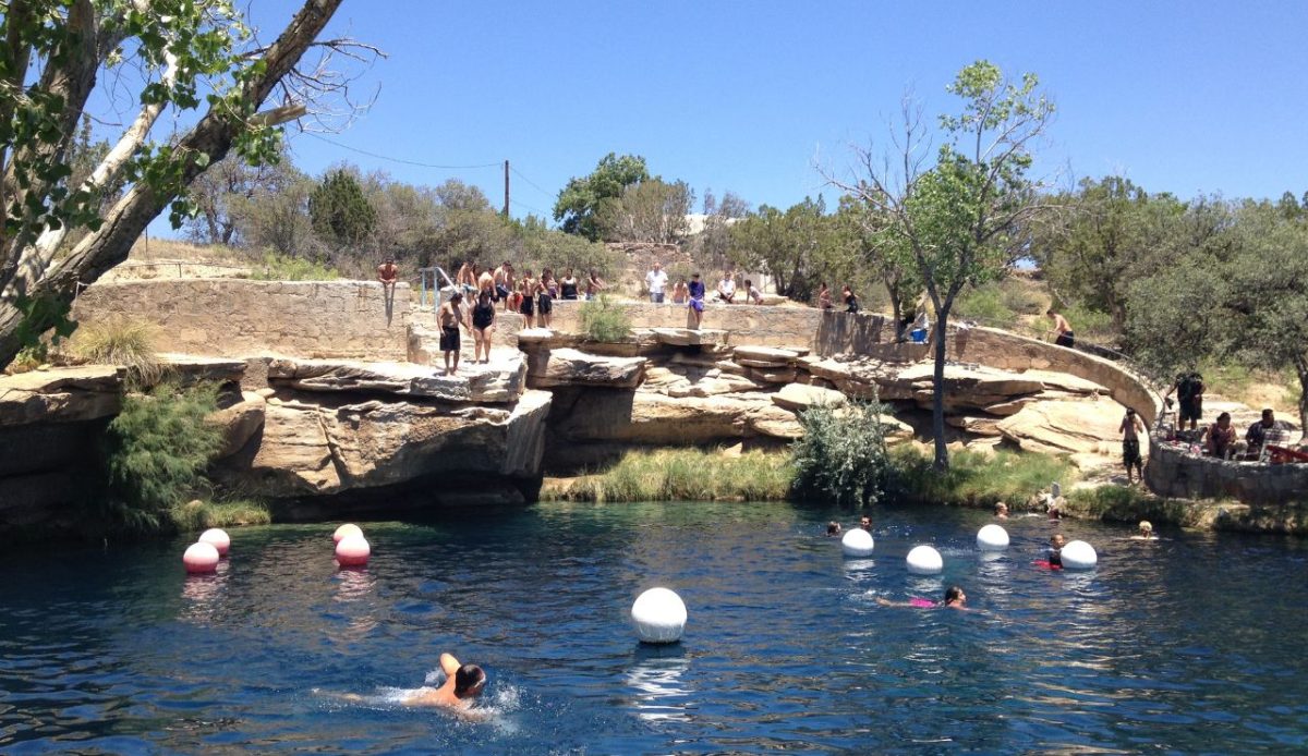 Blue Hole, New Mexico