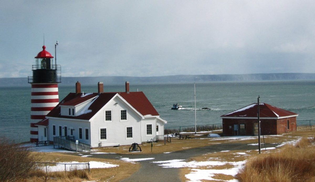Lubec in Winter