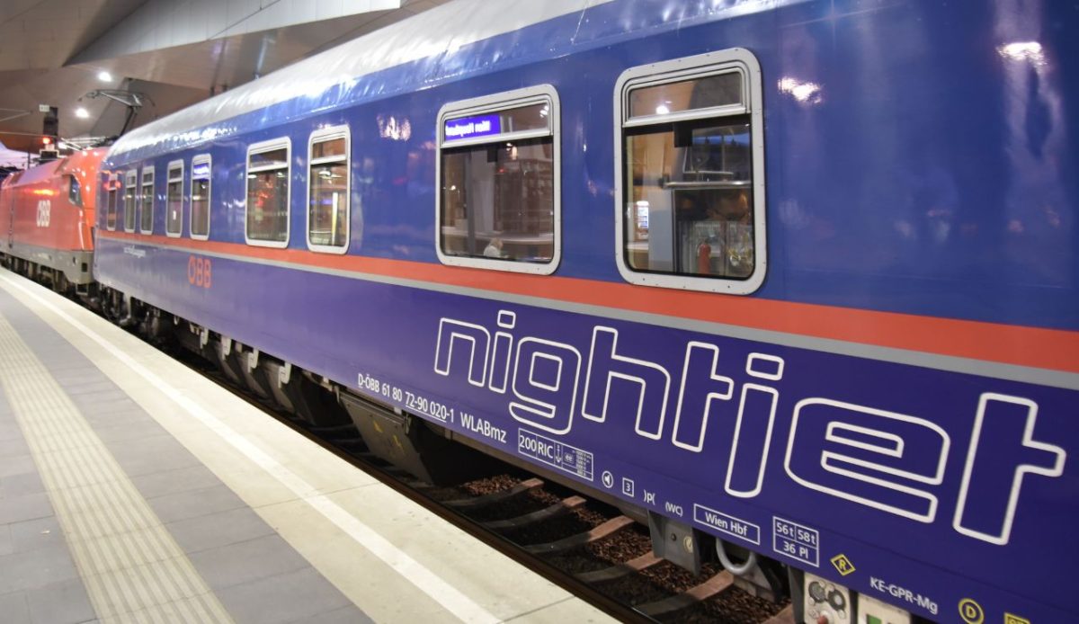 Nightjet Sleeper: Zurich to Rome Upgrade
