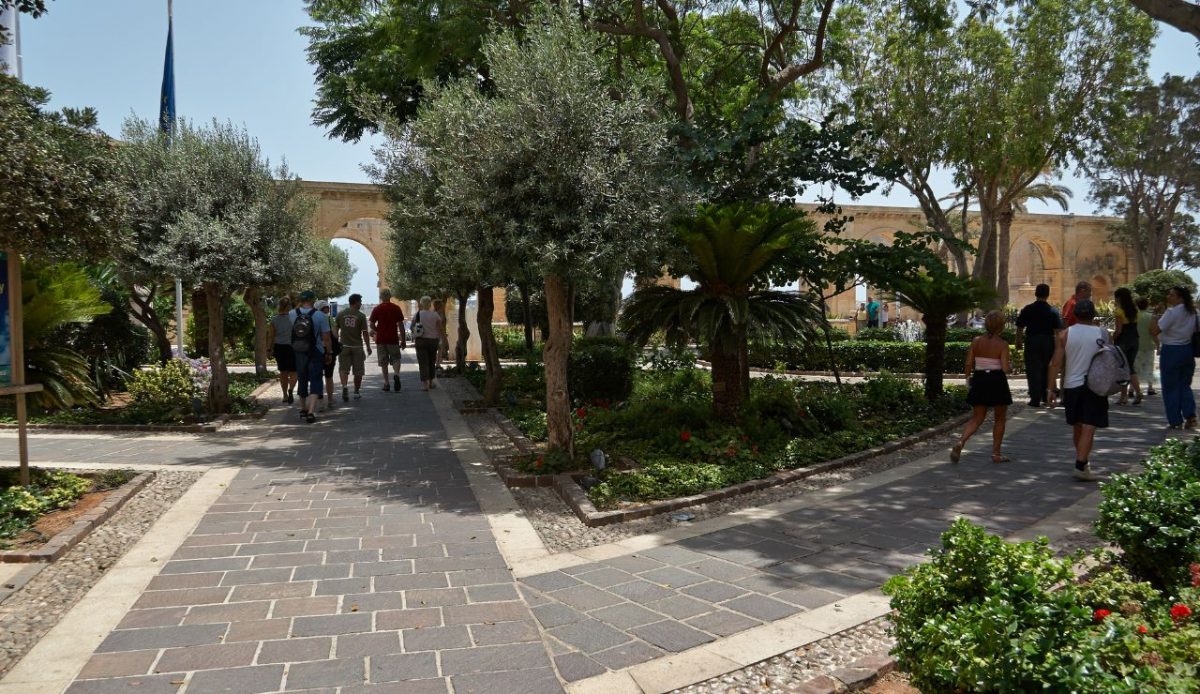 Valletta’s Upper Barrakka Gardens
