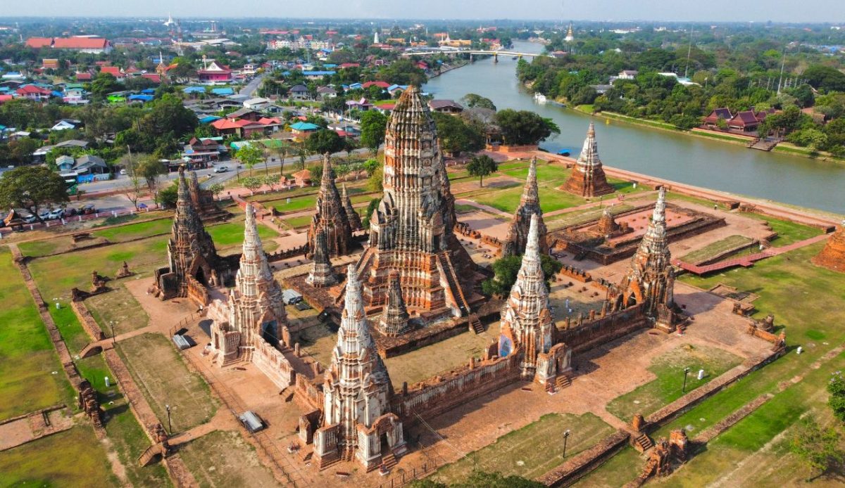 Wat Chaiwatthanaram,Ayutthaya, Thailand            