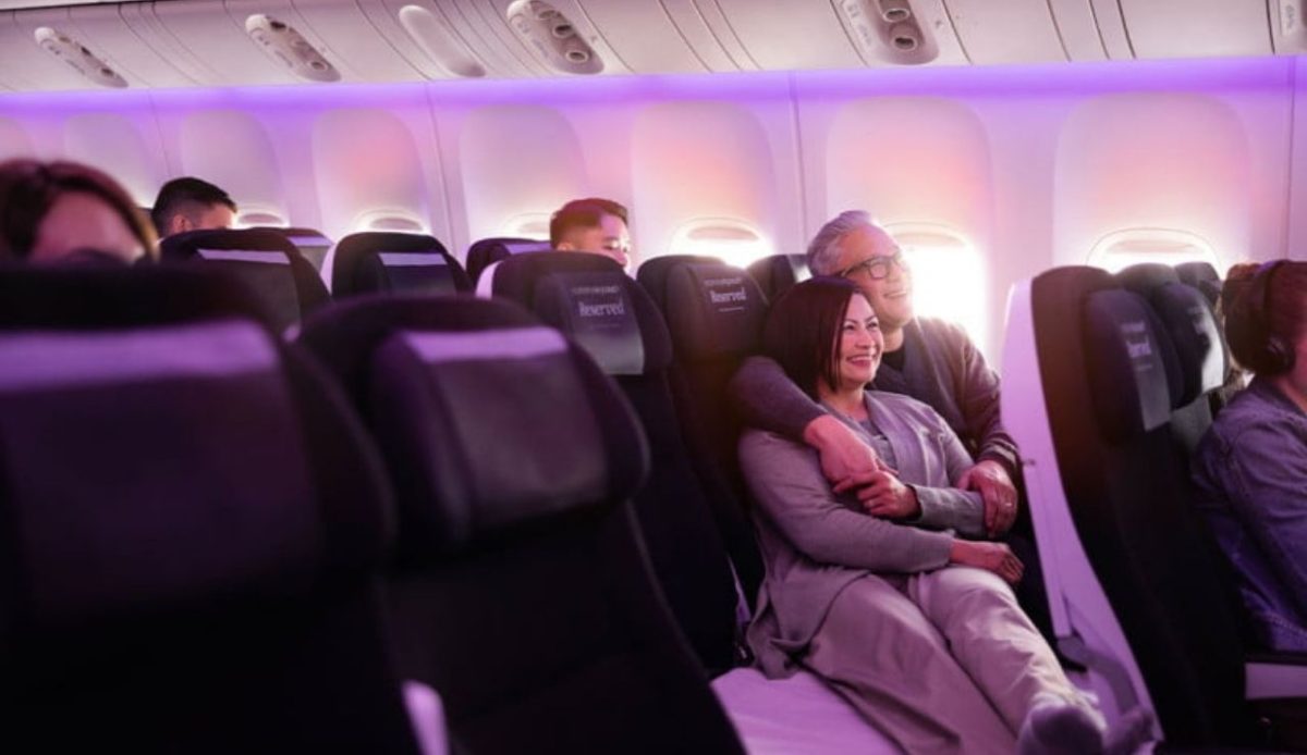 airnewzealand economy class               