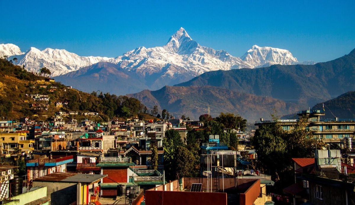Pokhara city, Nepal          