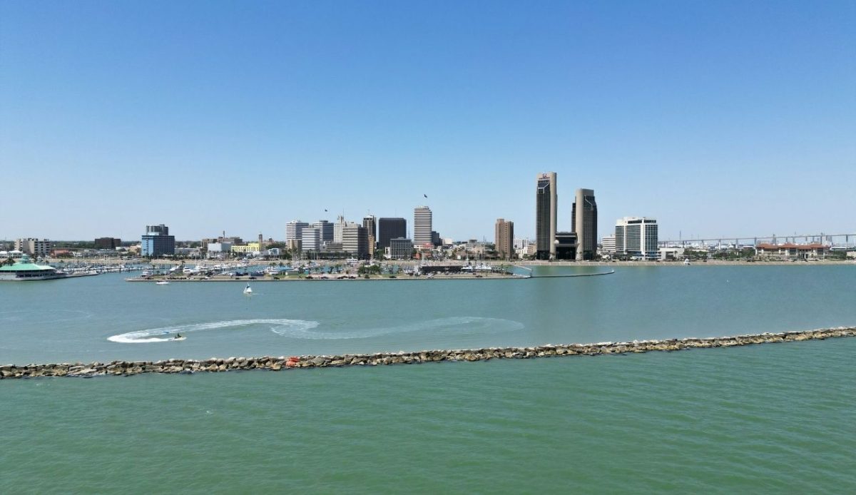 downtown Corpus Christi, Texas                             