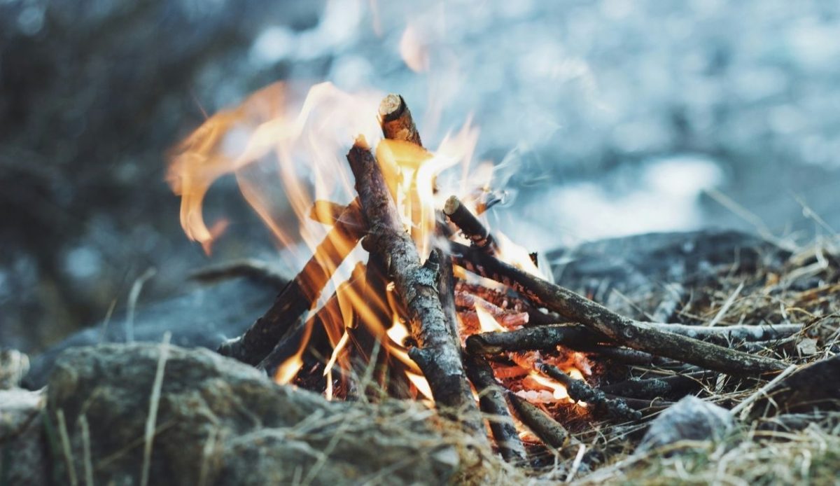 fire in open atmosphere       