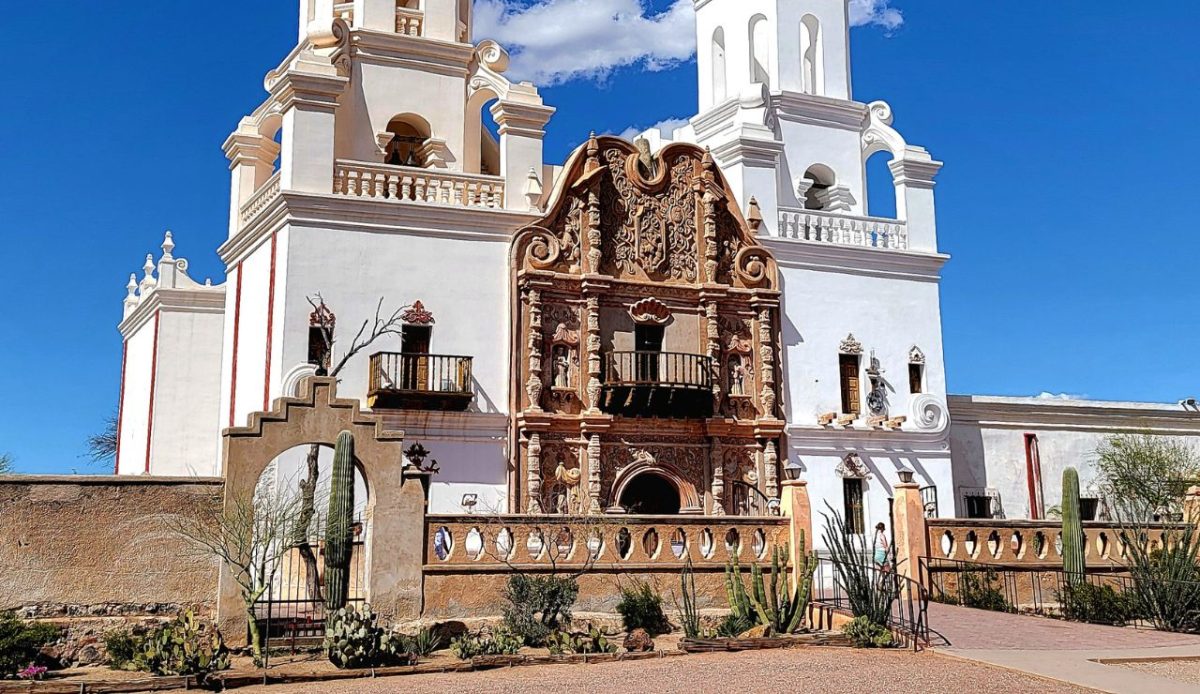 San Xavier del Bac Mission, Tucson, Arizona