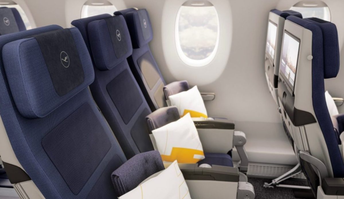 lufthansa seat               