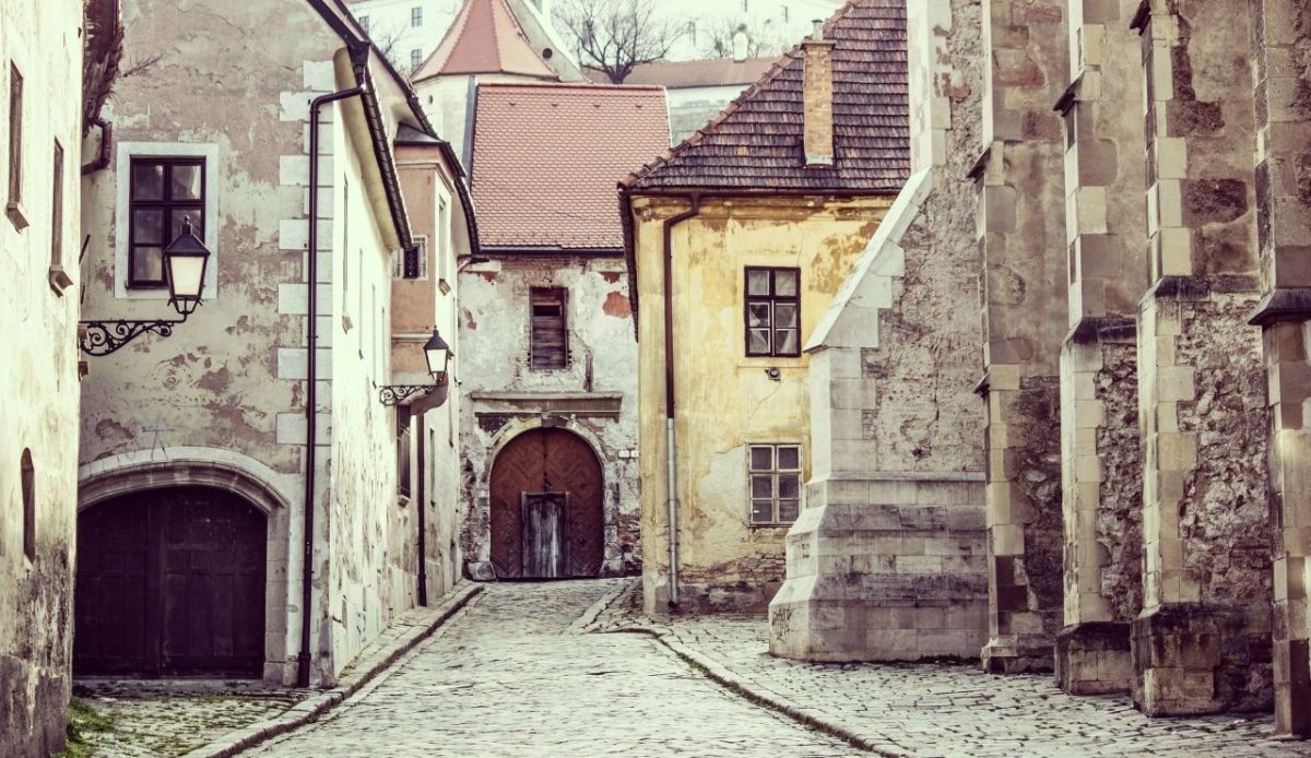 old town of Bratislava, Slovakia           