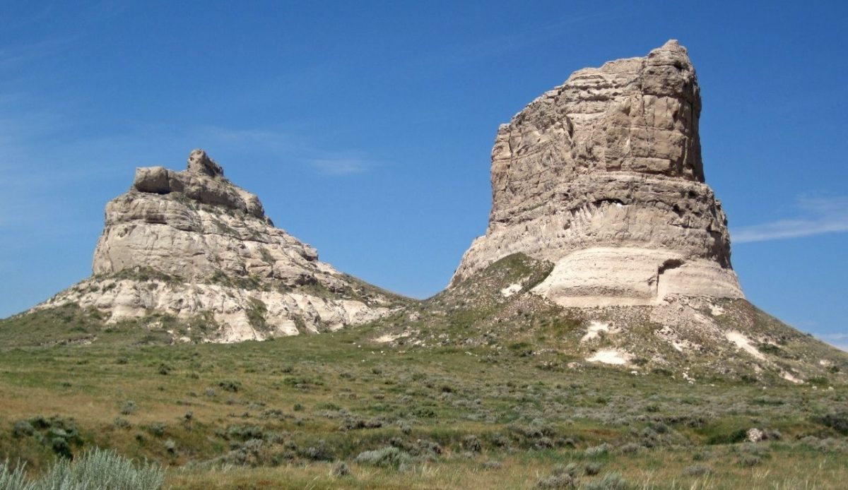 Courthouse and Jailhouse Rocks, Nebraska     