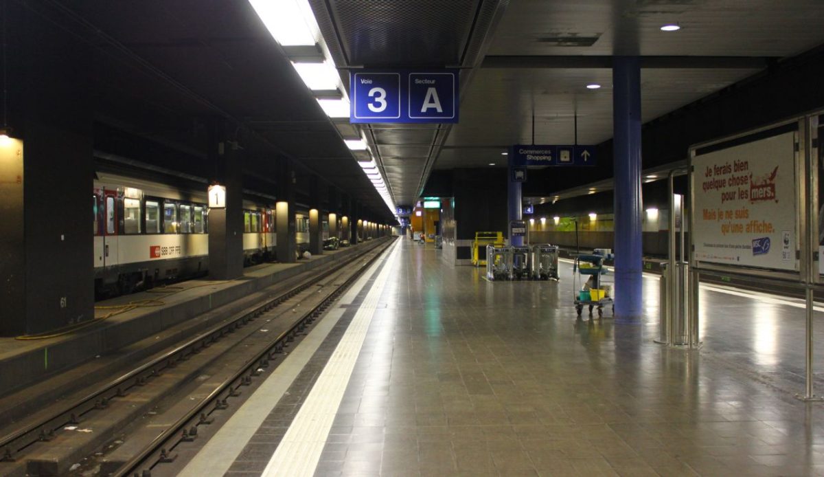 Geneva Airport railway station                 