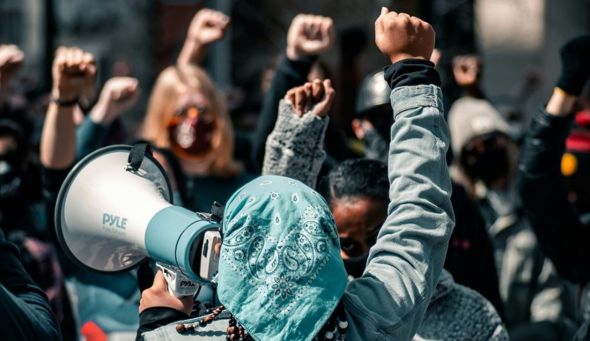 people protesting                                  