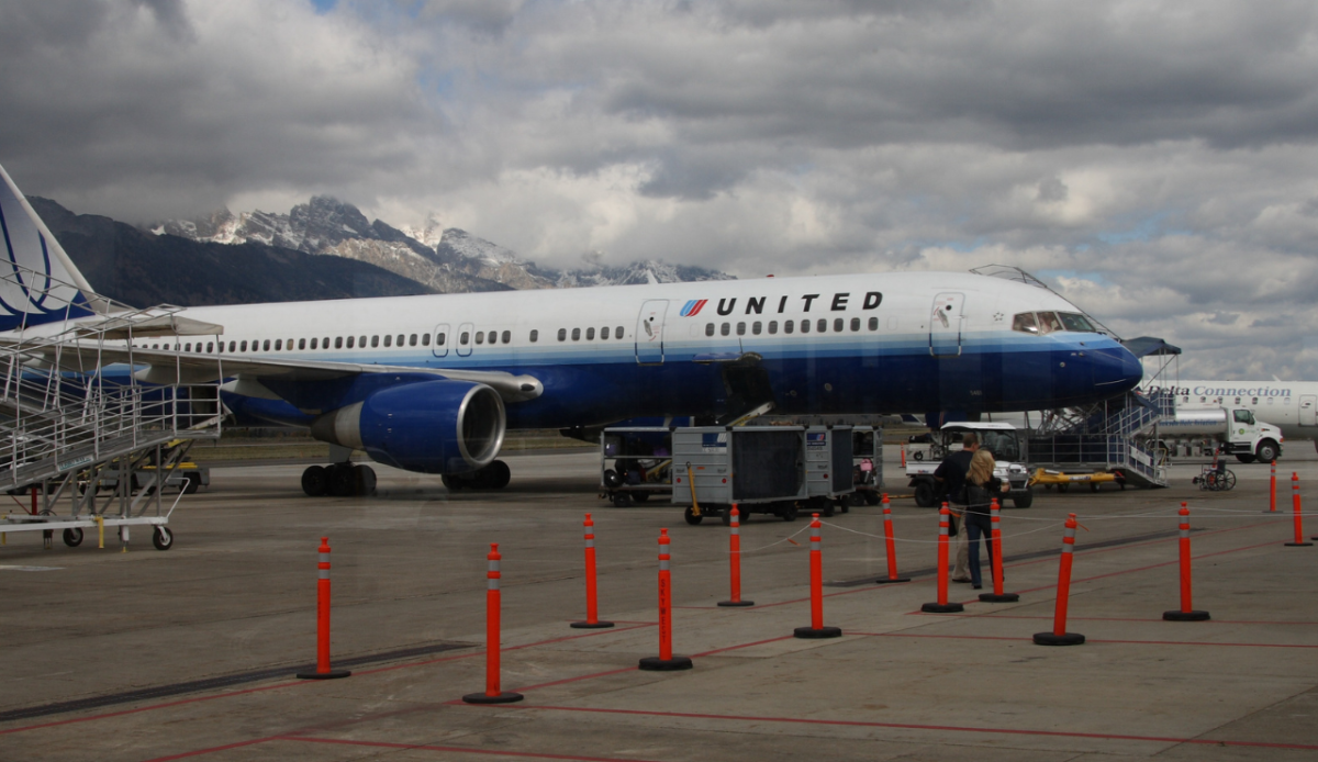 Jackson Hole Airport, Wyoming     