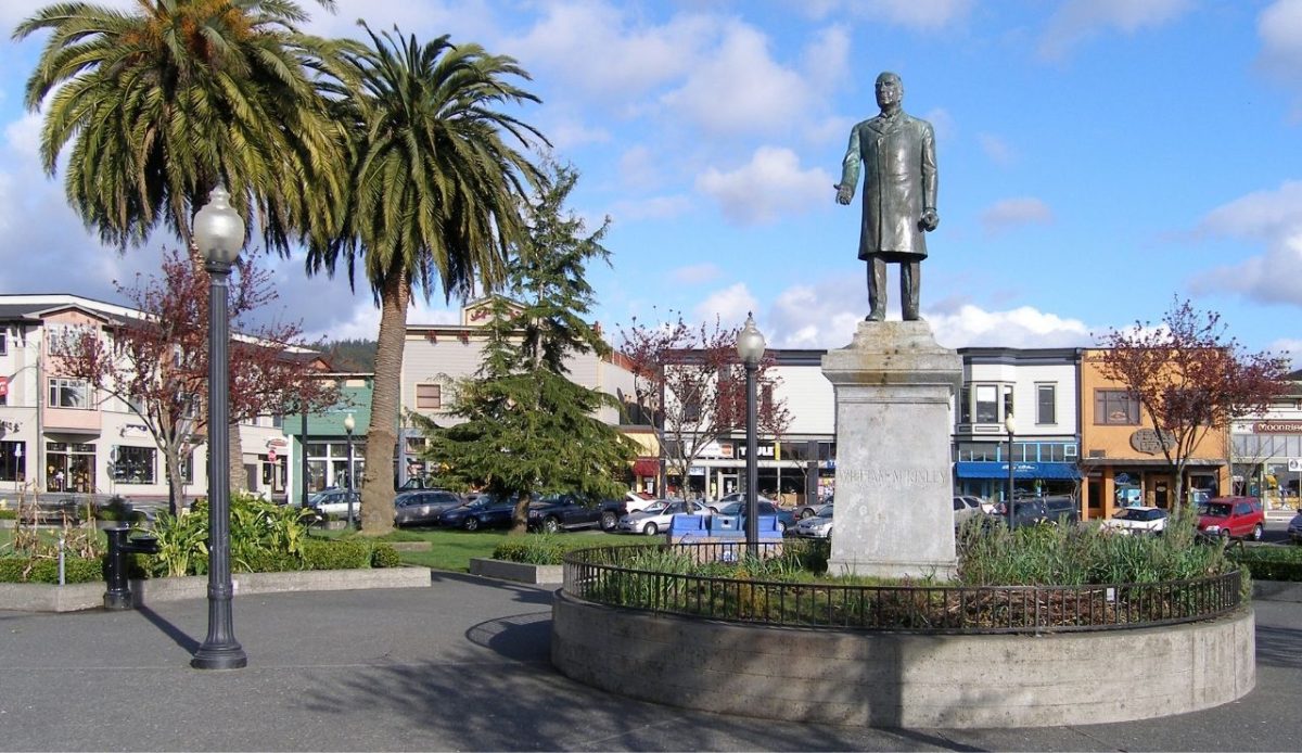 Arcata Plaza, california                               