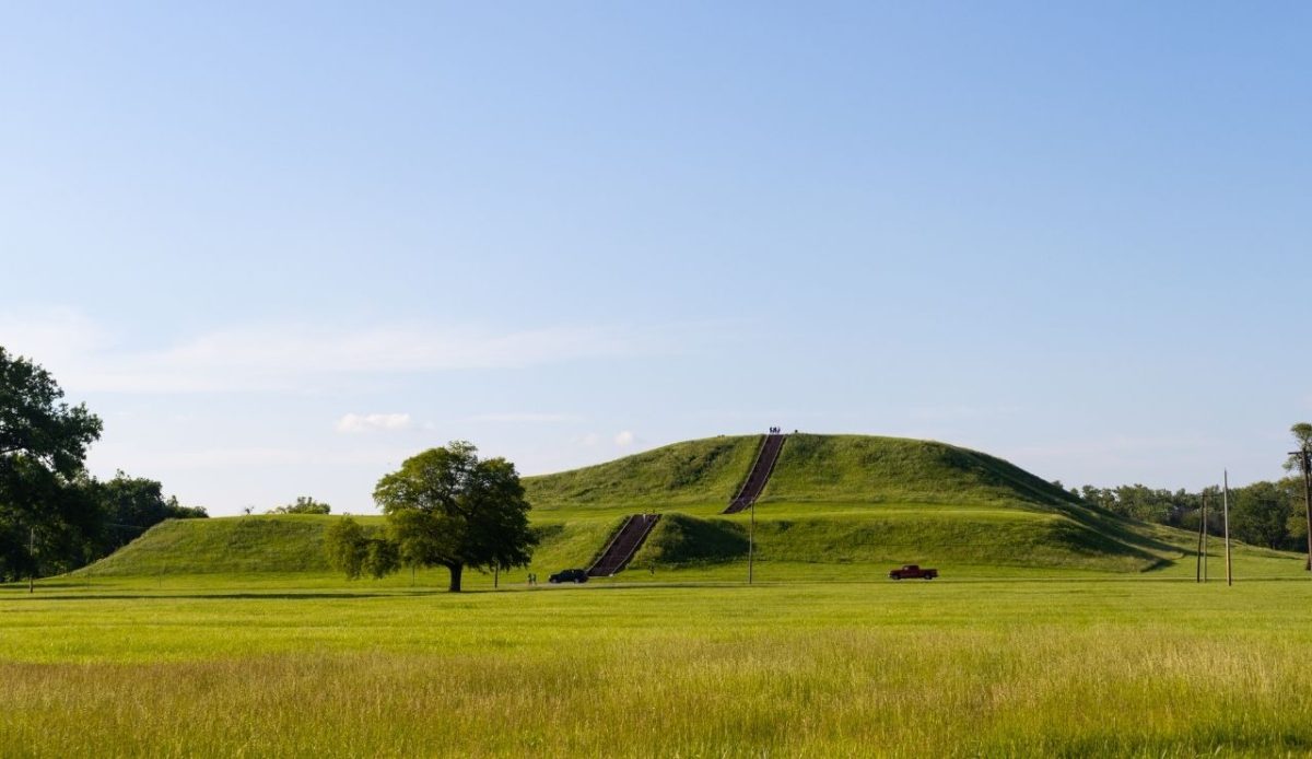 Cahokia Mounds State Historic Site, Illinois, USA                          