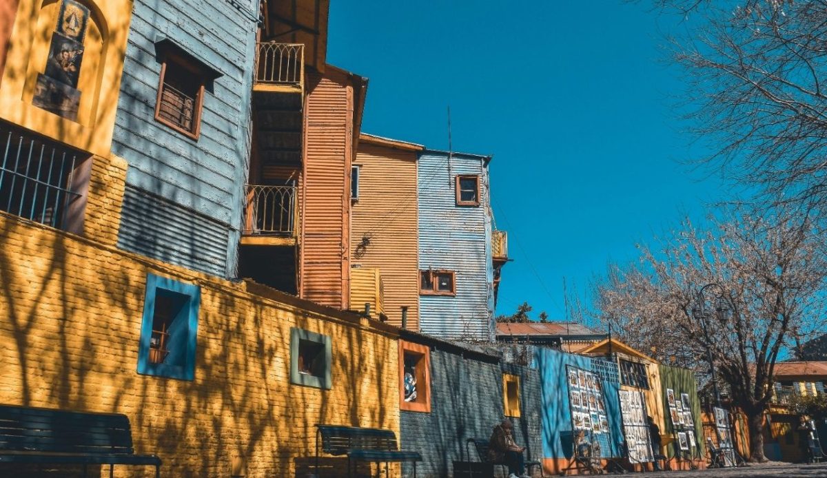 Caminito Street, Buenos Aires, Argentina                        