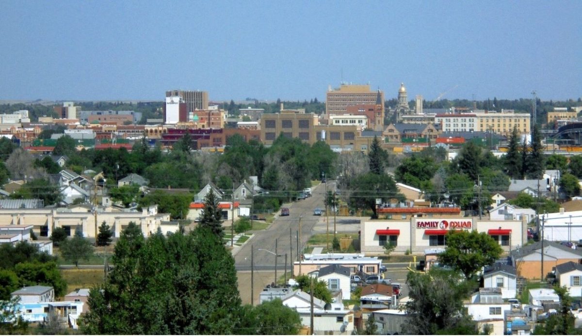 Downtown Cheyenne, Wyoming                               