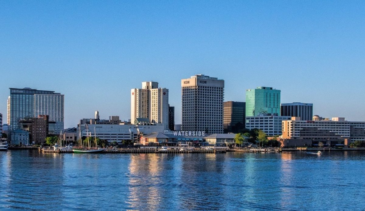 Downtown Norfolk,Virginia,USA 