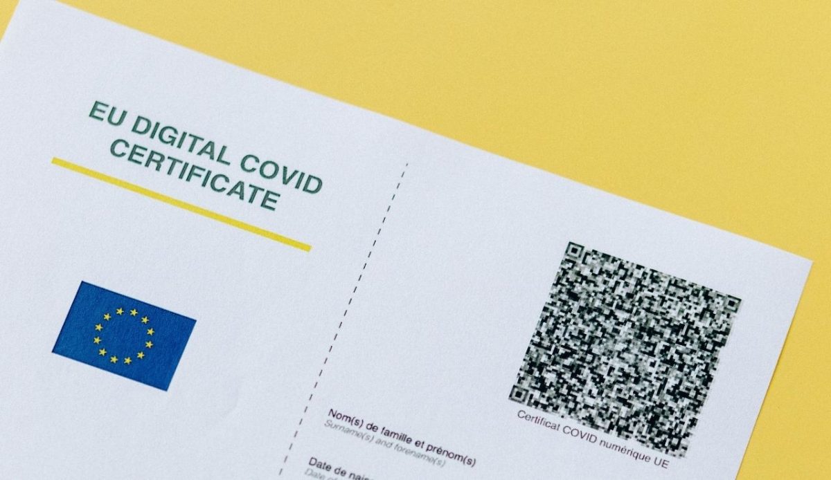 EU digital covid certificate                               