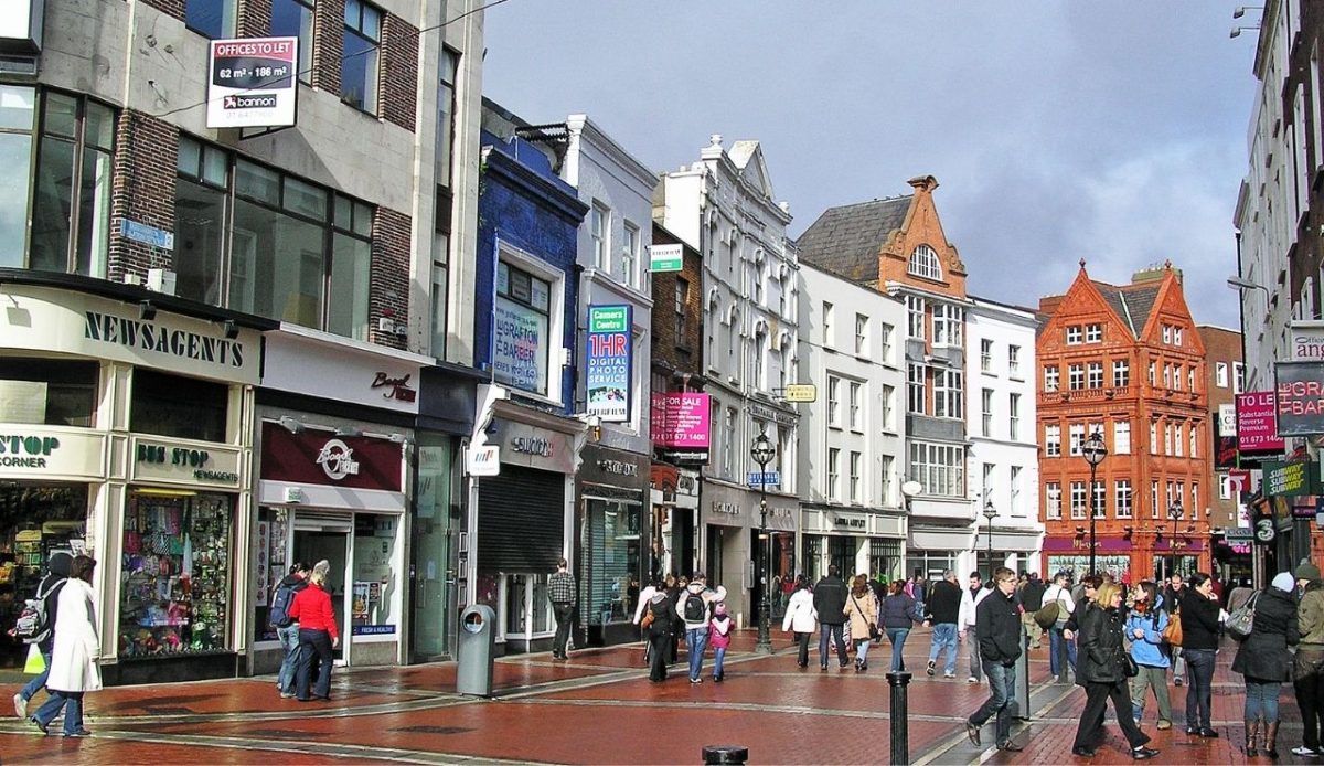 Grafton Street, Dublin, Ireland                       