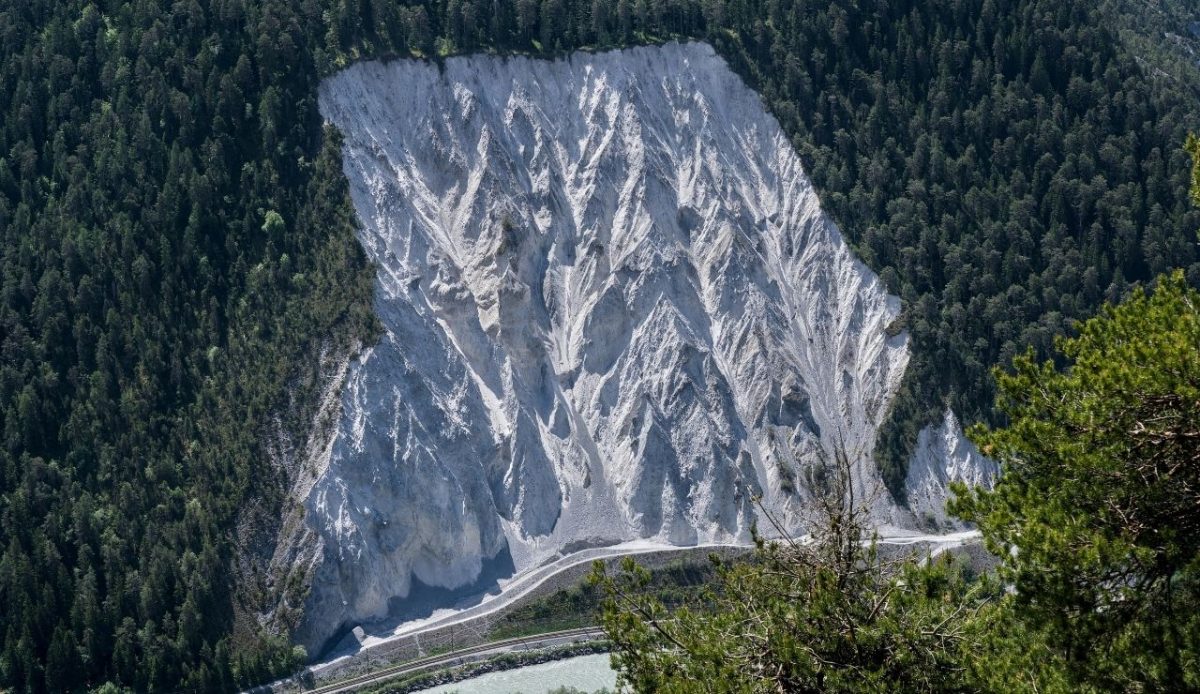 10 Essential Hiking Skills You Need Before Tackling Serious Trails 9 Landslide Impact on Swiss Mountainside