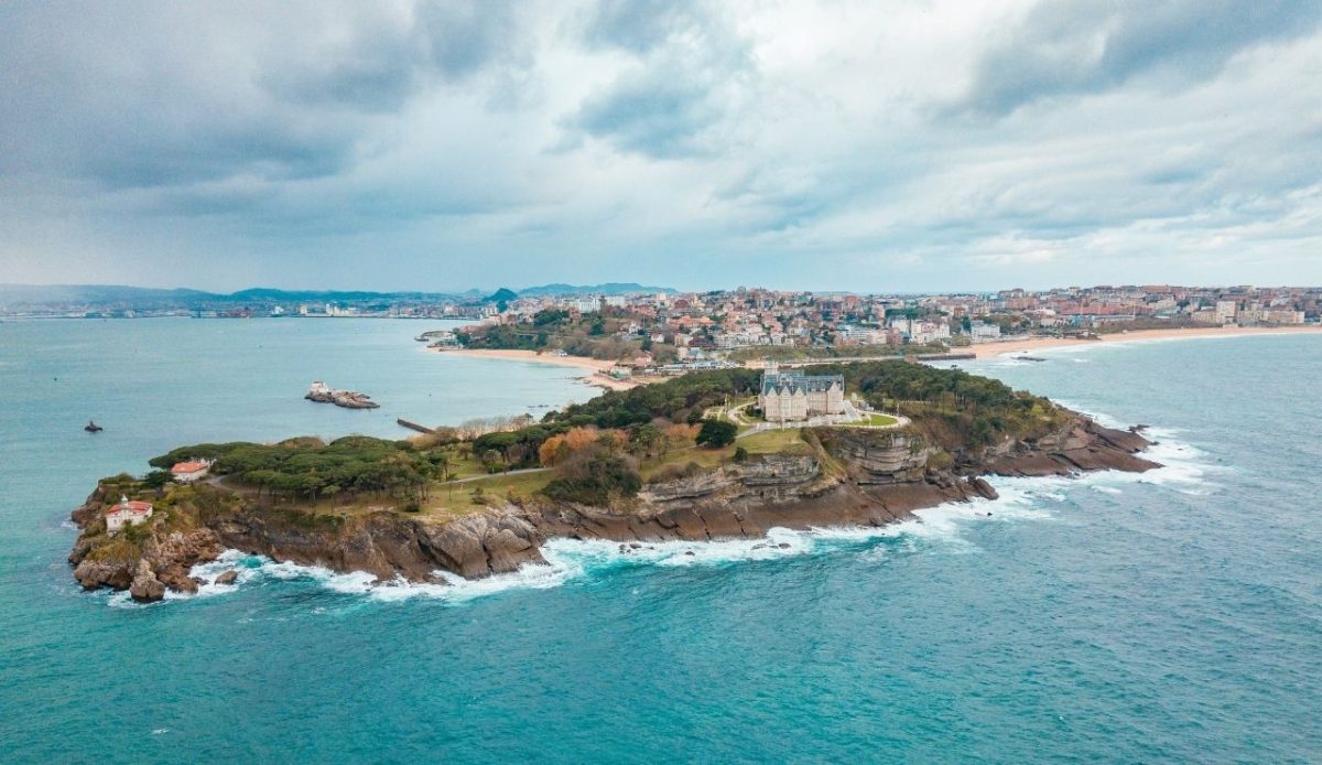 Magdalena Palace, Santander, Spain                   