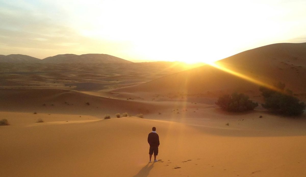 Photo Of Man On The Dessert During Daylight                  