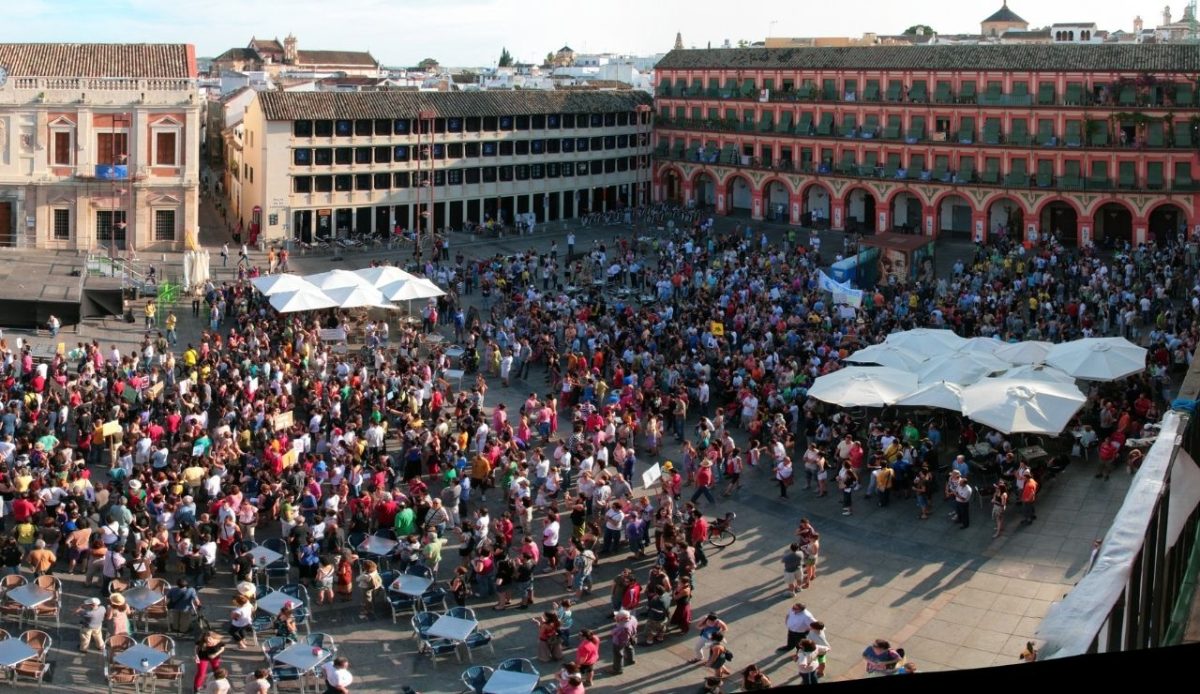 Plaza de la Corredera, Cordoba, Spain                               