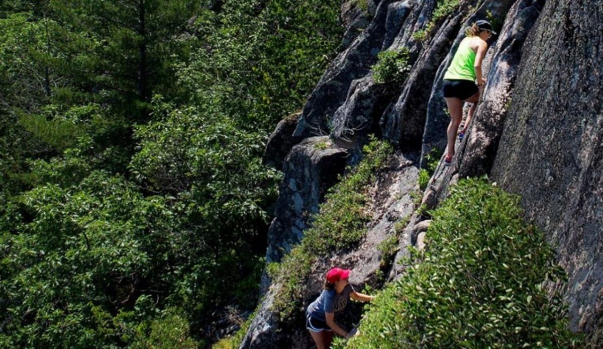 Precipice Trail, Acadia National Park                            