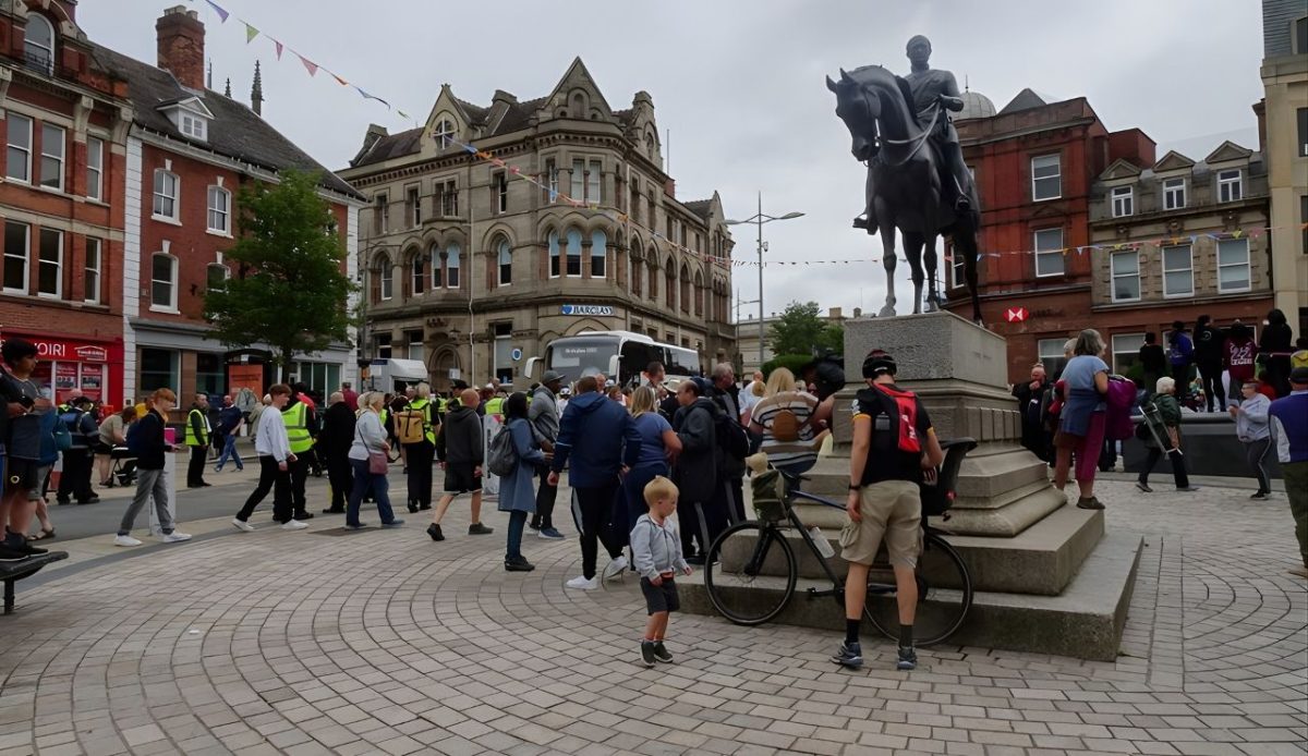 Queen square, Wolverhampton, United Kingdom                     